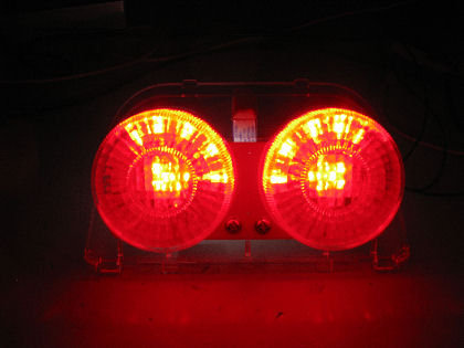 Ecliptech CBR250/CBR400 LED Brakelight, Eyes2 Mode