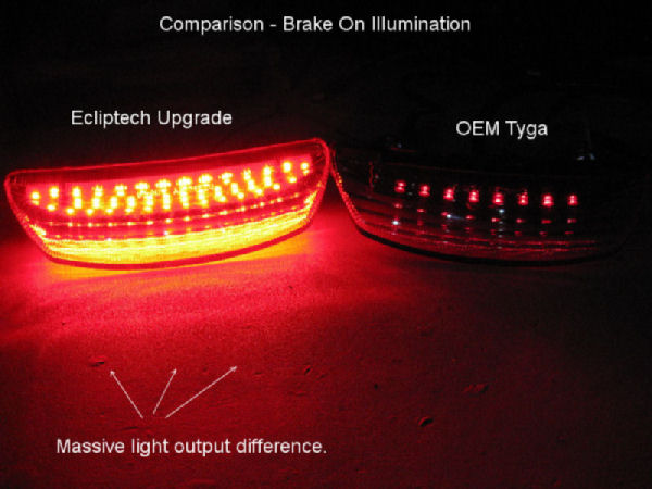 Tyga Brakelight Comparison