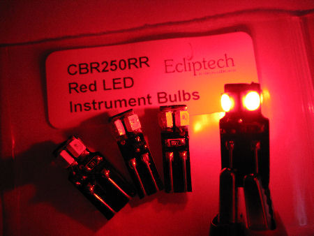 CBR250RR MC22 LED Instrument bulbs